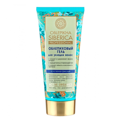 Гель облепиховый для укладки волос