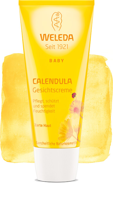 Крем для лица с календулой детский