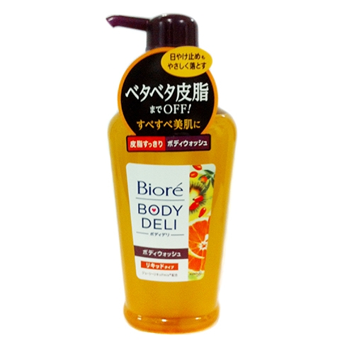 Гель для душа с ароматом апельсина и шиповника