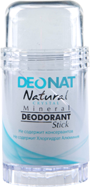 Минеральный дезодорант Кристалл DeoNat чистый (вывинчивающийся)