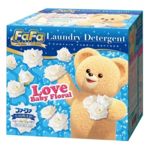 Концентрированный стиральный порошок для детской одежды с цветочным ароматом