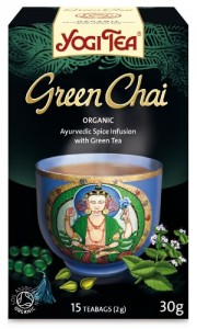 Органический чай Yogi Tea «Green Chai» со смесью восточных пряностей