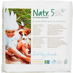 Подгузники размер 5, 11-25 кг. Naty, 23 шт