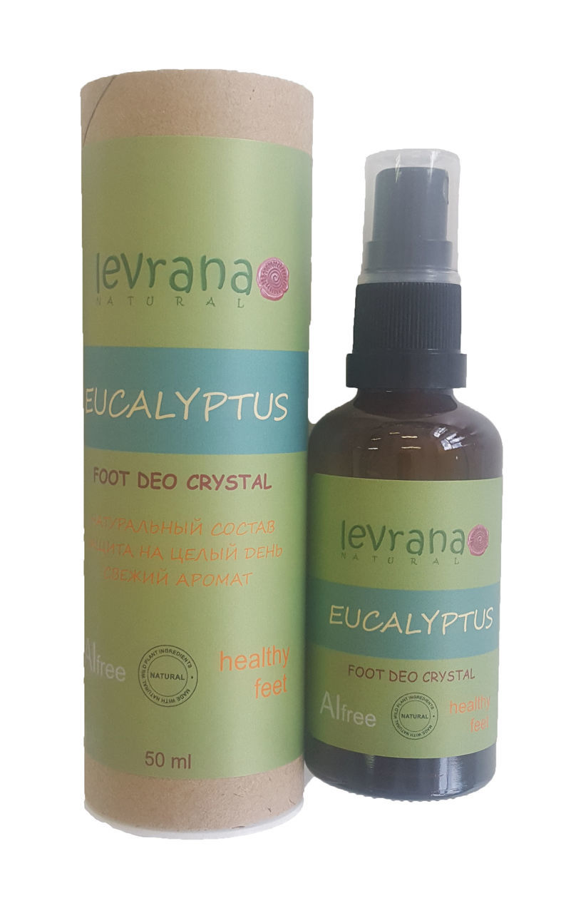 Натуральный дезодорант для ног Эвкалипт