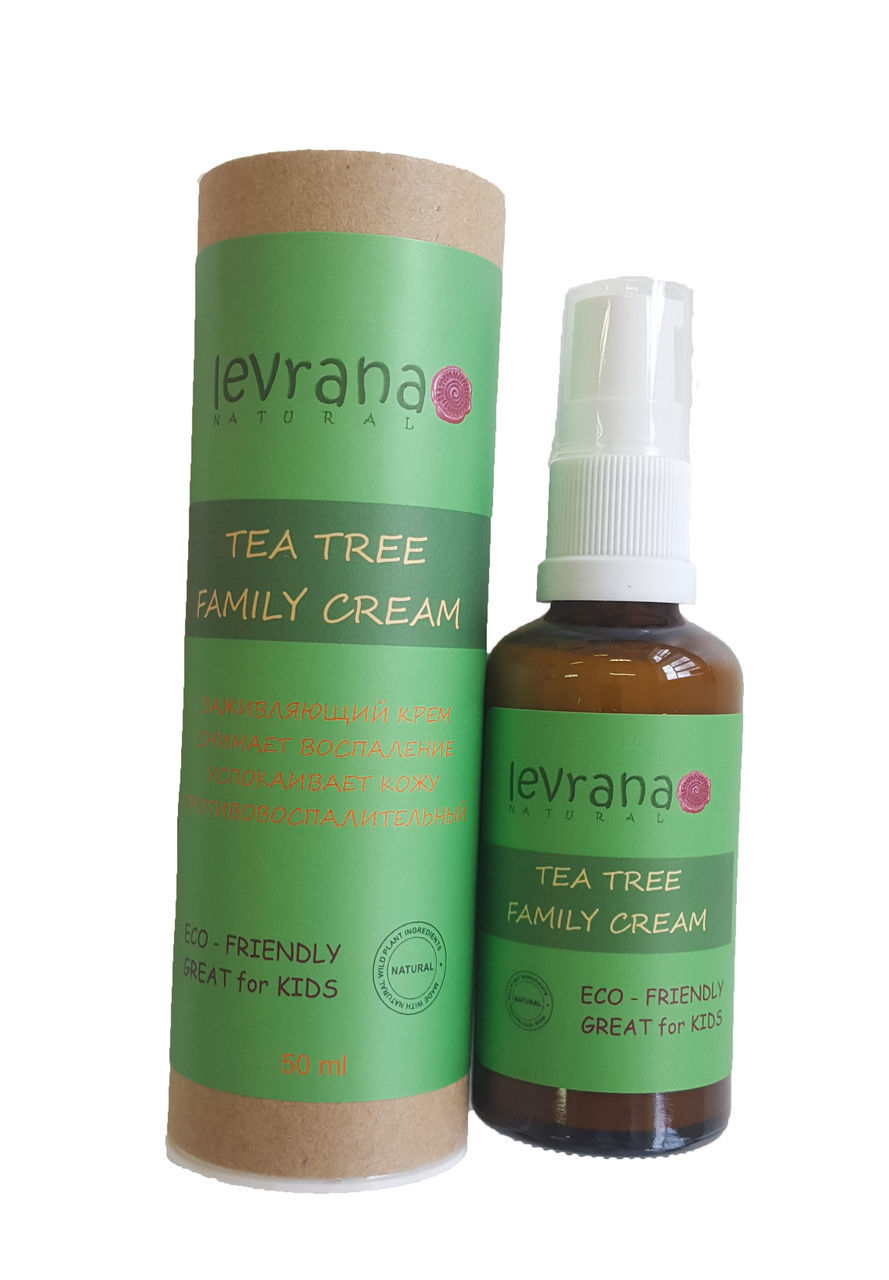 Заживляющий крем Чайное Дерево для всей семьи