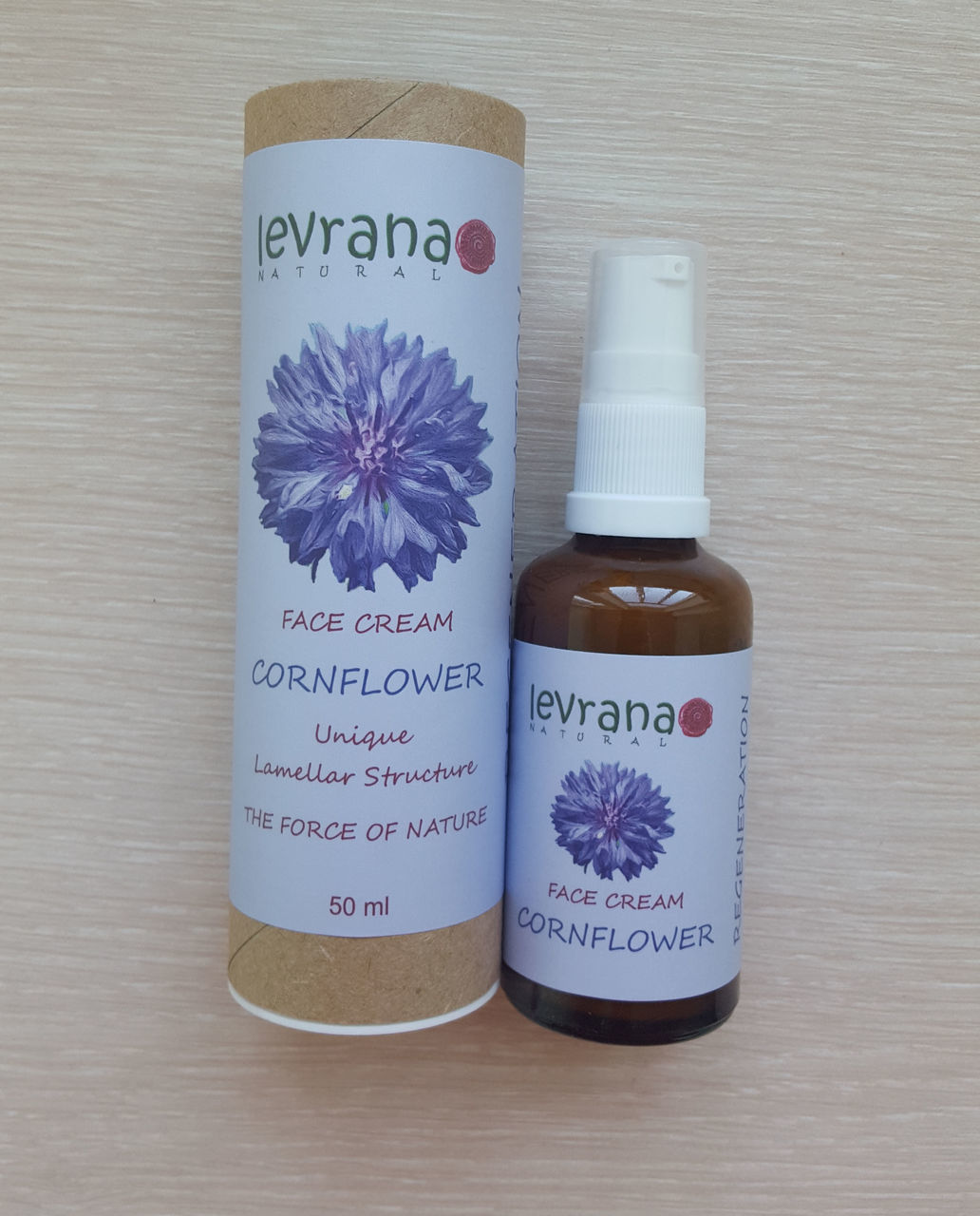 Уникальный регенерирующий крем Василёк для лица и зоны декольте