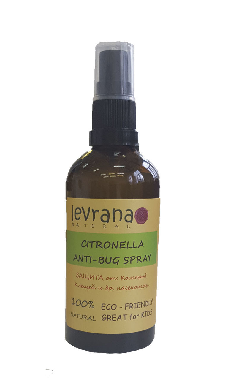 Цитронелла спрей защита от комаров, клещей и др. насекомых