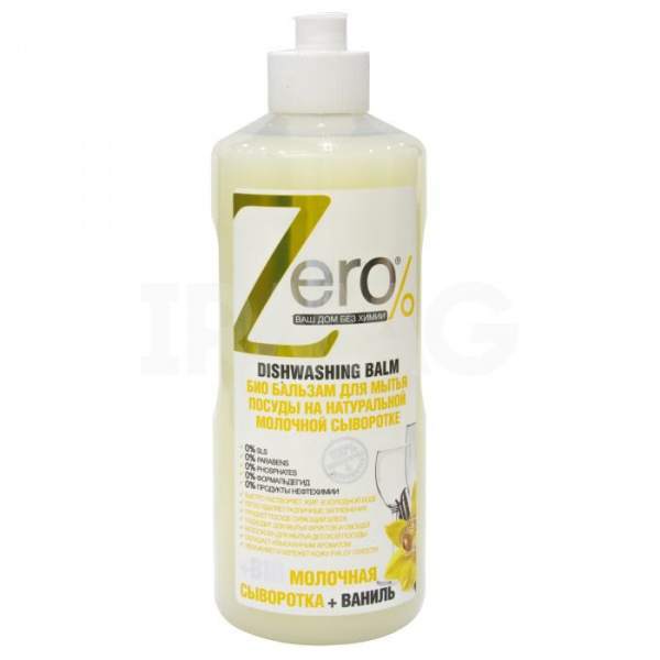 Средство для мытья посуды с молочной сывороткой ZERO