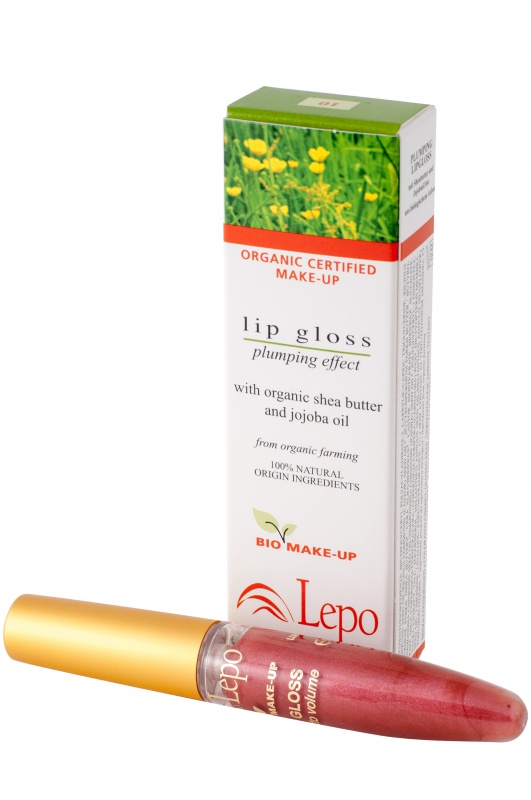 Bio Make-Up Блеск для губ с уплотняющим эффектом №10