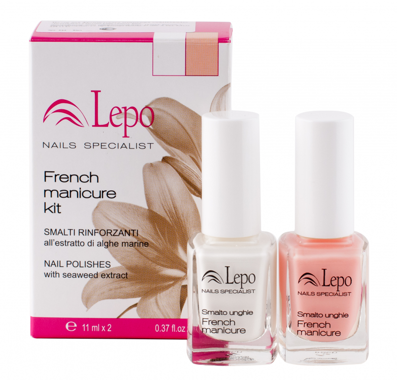 Набор для французского маникюра «white+pink»