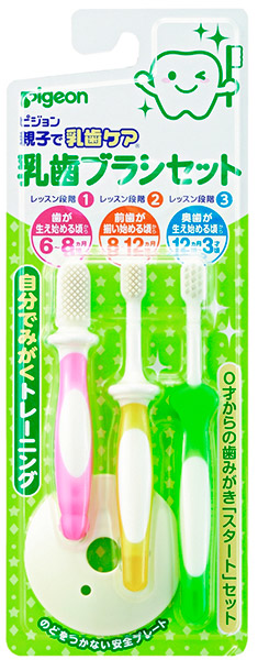 Набор зубных щеток 6-18 мес