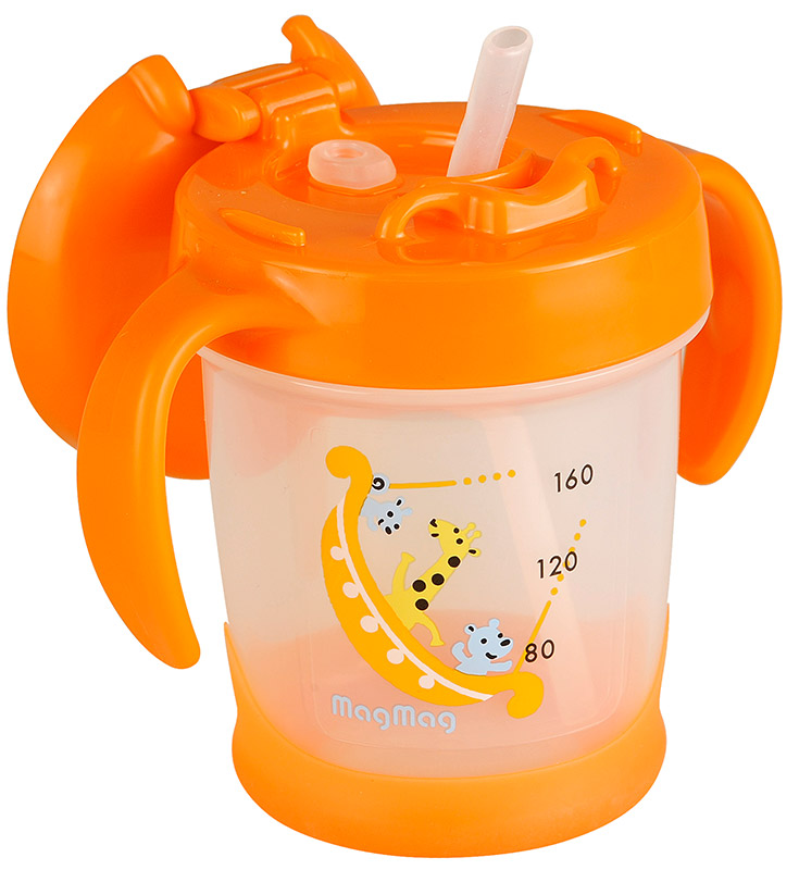 Поильник Mag Mag с трубочкой 8+ мес.