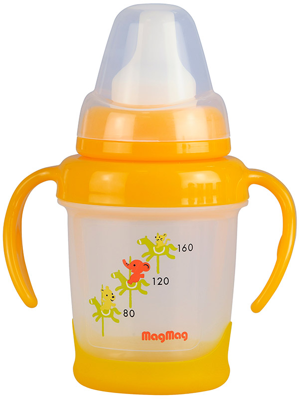 Поильник MagMag шаг 2 с мягким носиком, 5+ мес