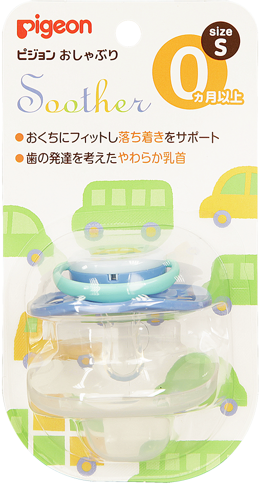 Пустышка Машинка 0+ мес (размер S)