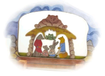 «Теремок» Набор фигурок для кукольного «Ледяного театра»