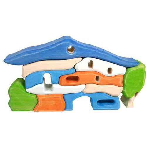 «Южный домик» Оригинальный конструктор ручной работы